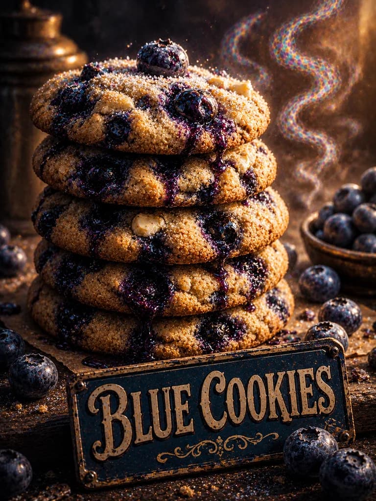 Blue Cookies