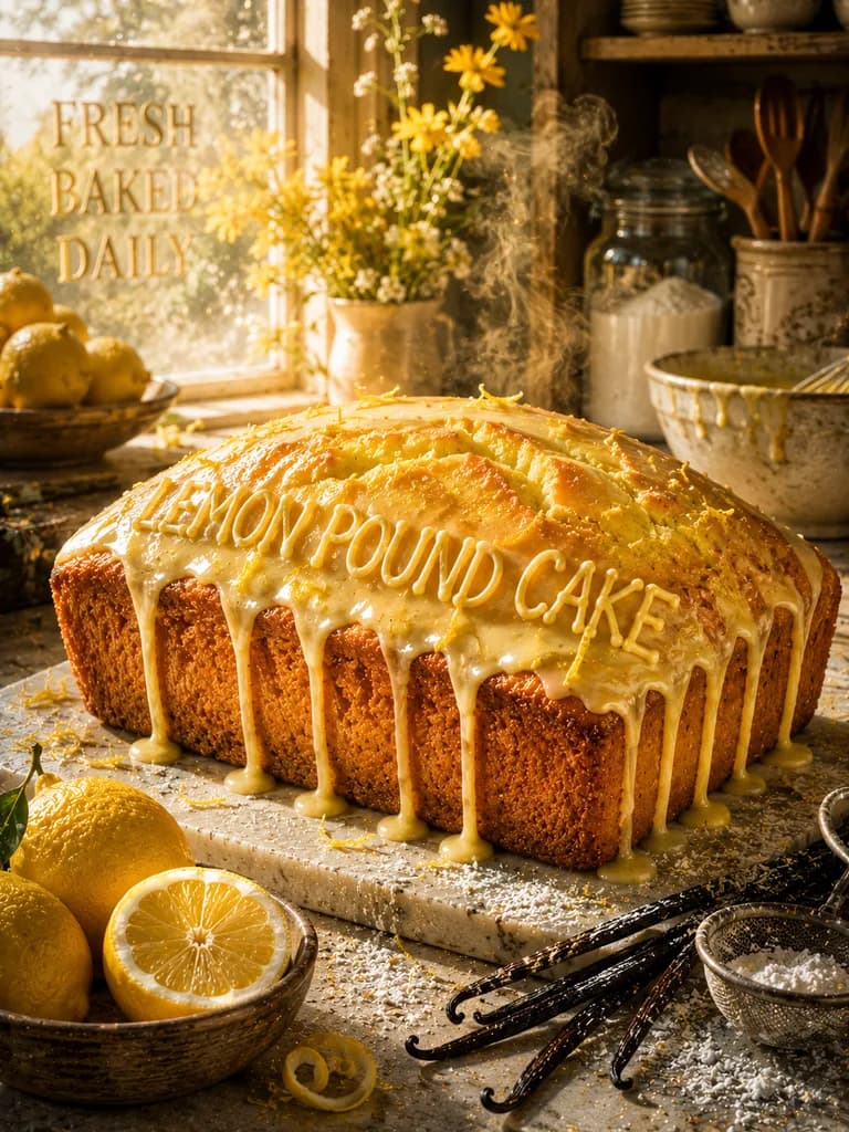 Lemon Pound Cake